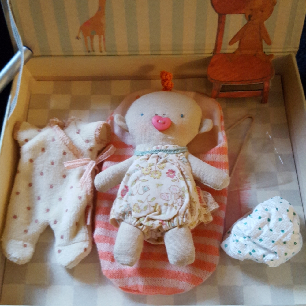 Maileg Brand new baby ginger room set